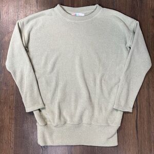 Free People Beach Mint Pullover Fleece With Pocket Size XSmall